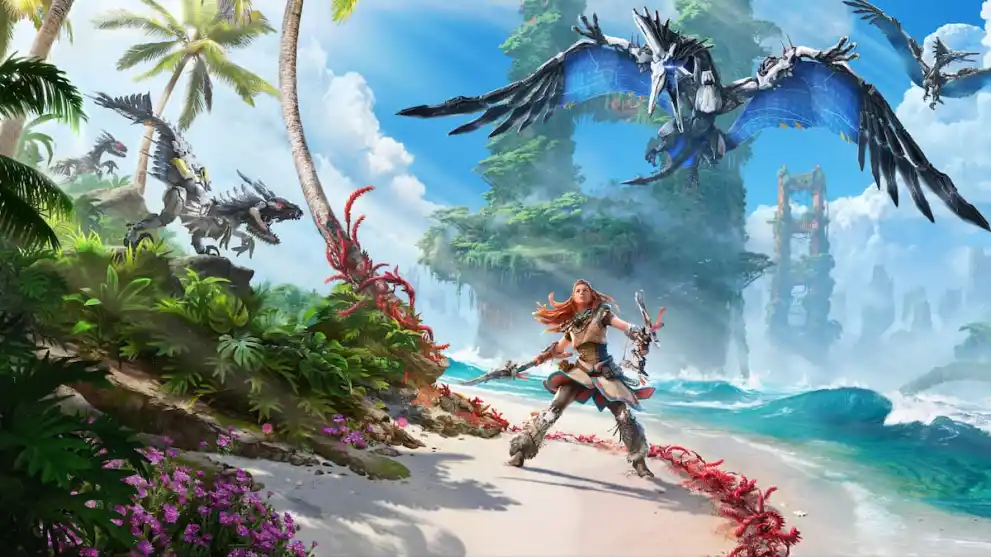 Horizon Forbidden West cover art
